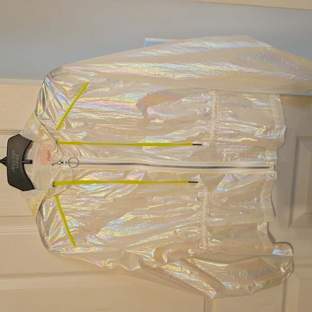 Candies XL Iridescent lightweight jacket
